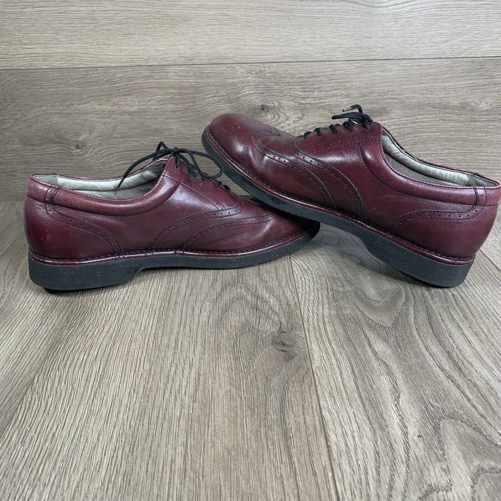 Men's DresSports by Rockport Burgundy Cordovan Leather Shoes M3677 Size 9 - Picture 5 of 11